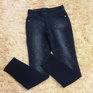 Justice Mid Rise Destructed Jegging